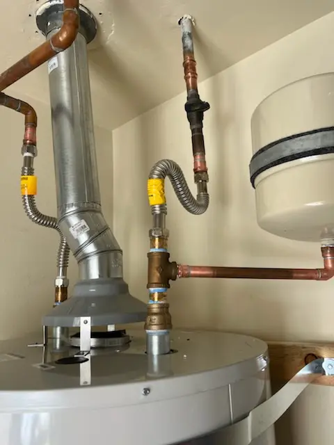 Water heater installation and plumbing repair in Bishops Corner